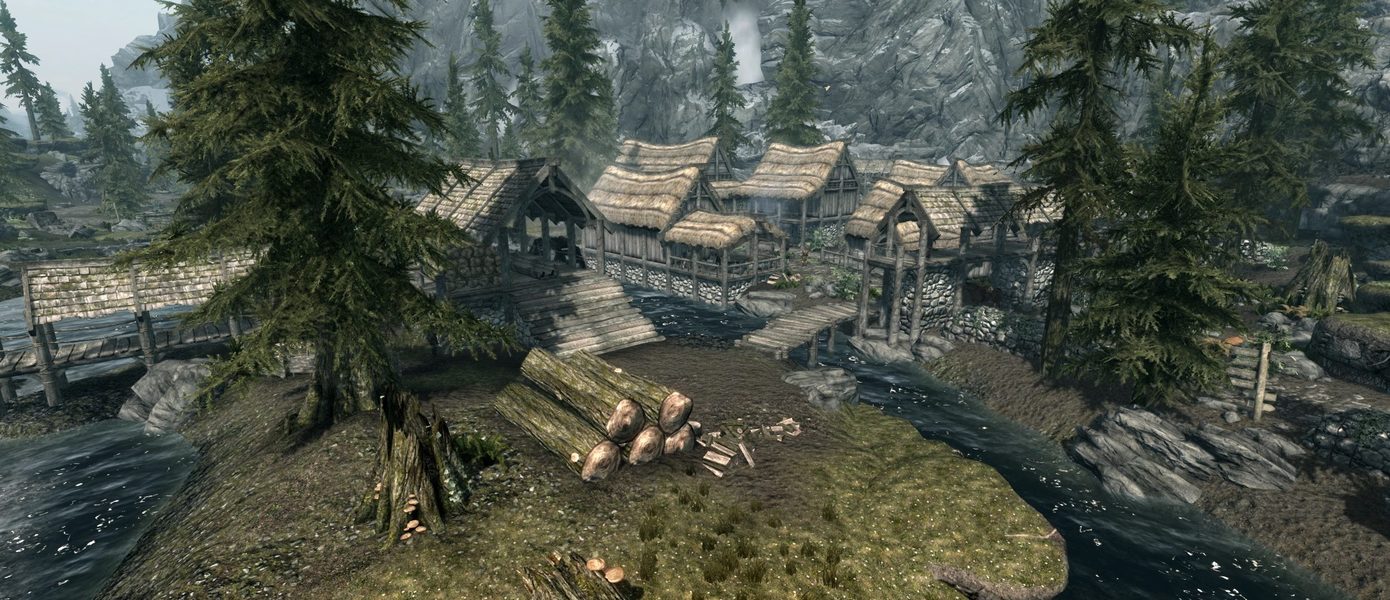 Игрок впечатляюще воссоздал в Far Cry 5 Ривервуд из The Elder Scrolls V: Skyrim