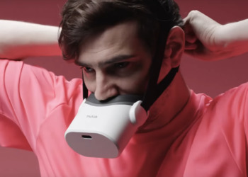 Представлен звукопоглощающий Bluetooth-микрофон в виде намордника для геймеров