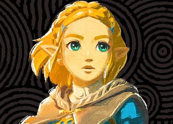 Зельда и Линк на персонажных постерах The Legend of Zelda: Tears of the Kingdom для Nintendo Switch