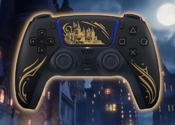 В продажу поступил контроллер DualSense для PlayStation 5 в стилистике Hogwarts Legacy