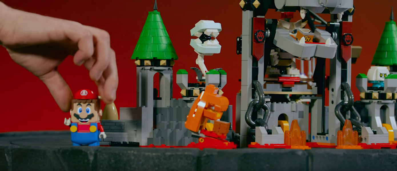 LEGO анонсировала набор с Донки Конгом и замок скелетного Боузера за 8 тысяч рублей