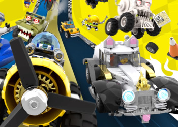 Mario Kart на тему LEGO: Утекли первые скриншоты и детали гоночной игры LEGO 2K Drive