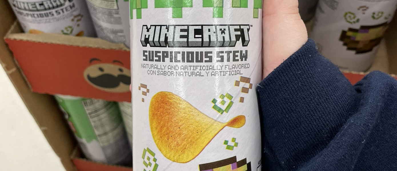 Pringles выпустила чипсы со вкусом загадочного рагу из Minecraft
