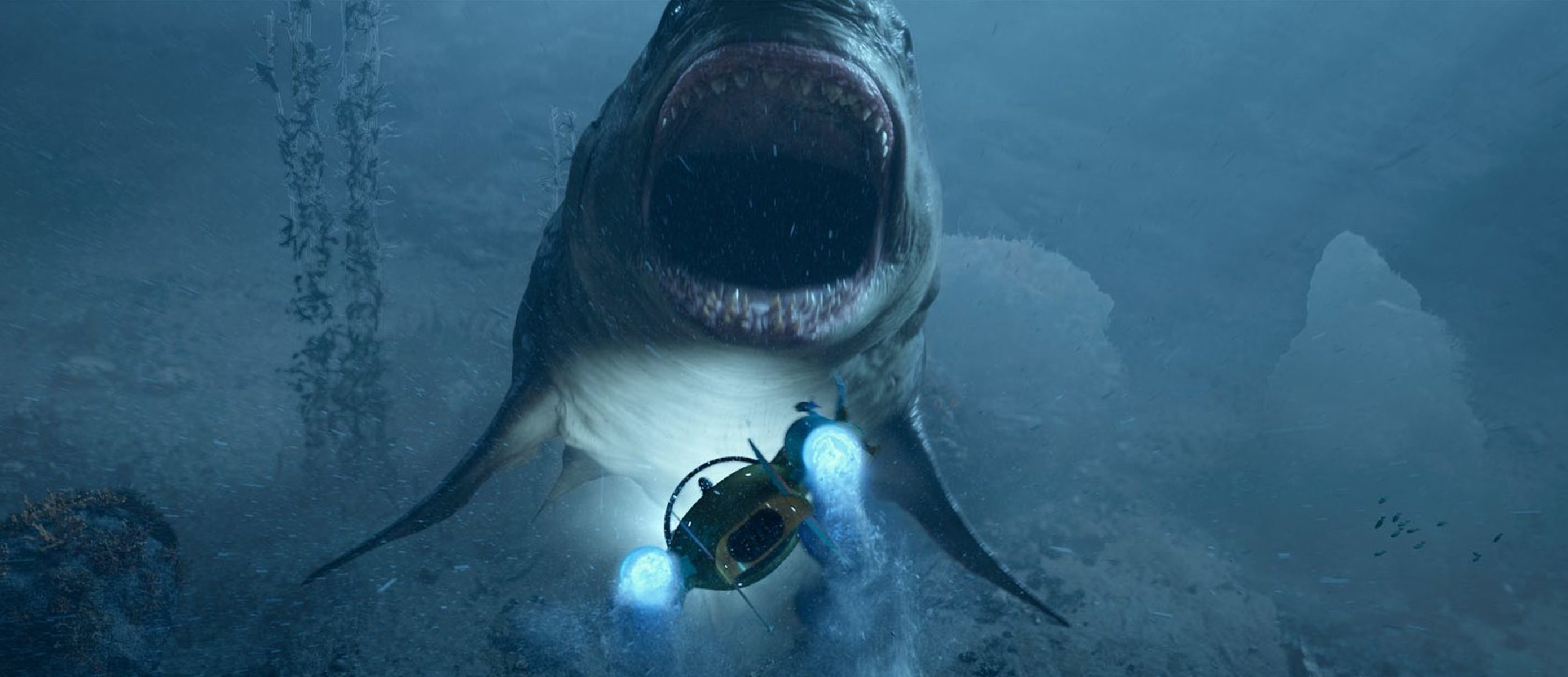 Мэг 1 монстр из глубины. Нападение акулы МЕГАЛОДОН Мег монстр глубины 2018. Мег монстр глубины 2.