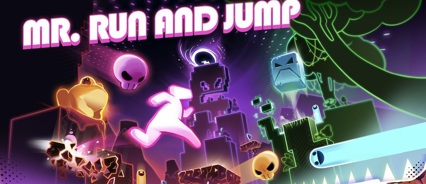 Анонсирован стильный неоновый экшен-платформер Mr. Run and Jump