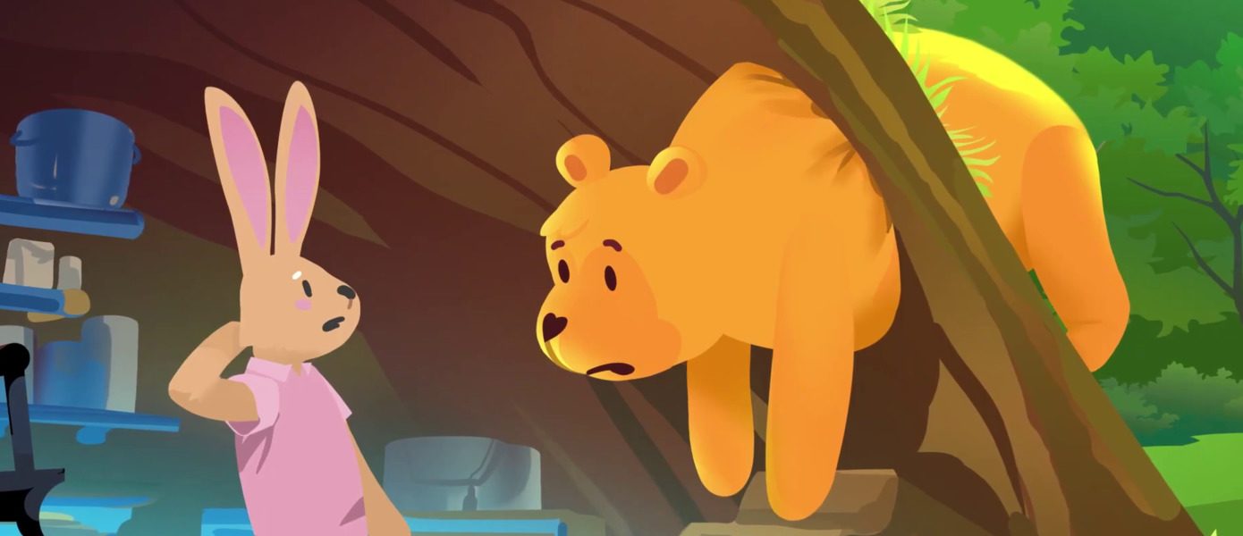 Зараженный вирусом Винни-Пух в трейлере игры Winnie's Hole