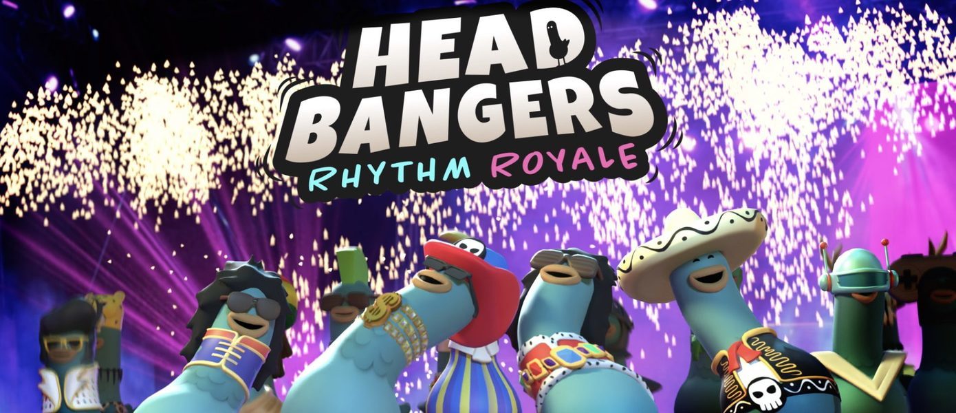 Веселые голуби отжигают в трейлере игры Headbangers: Rhythm Royale