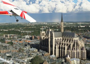 Microsoft Flight Simulator получил новое обновление с улучшением городов Франции
