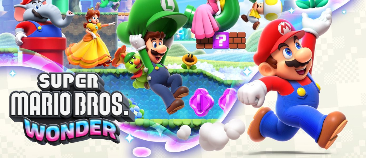 Nintendo представила 2D-платформер Super Mario Bros. Wonder — в нем Марио сможет превращаться в слона