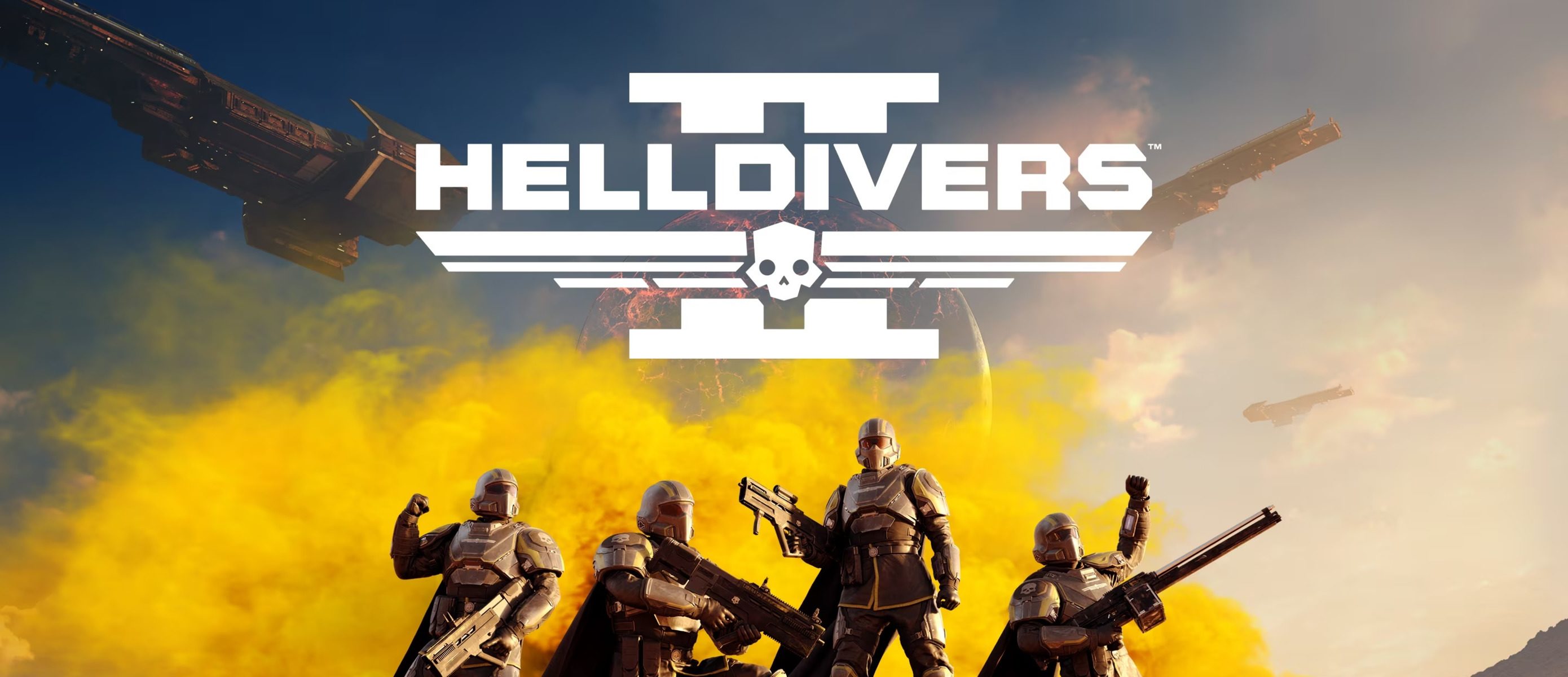 Helldivers 2 трейлер. Helldivers 2 разработчики. Helldivers 2 логотип. Helldivers 2 обои.