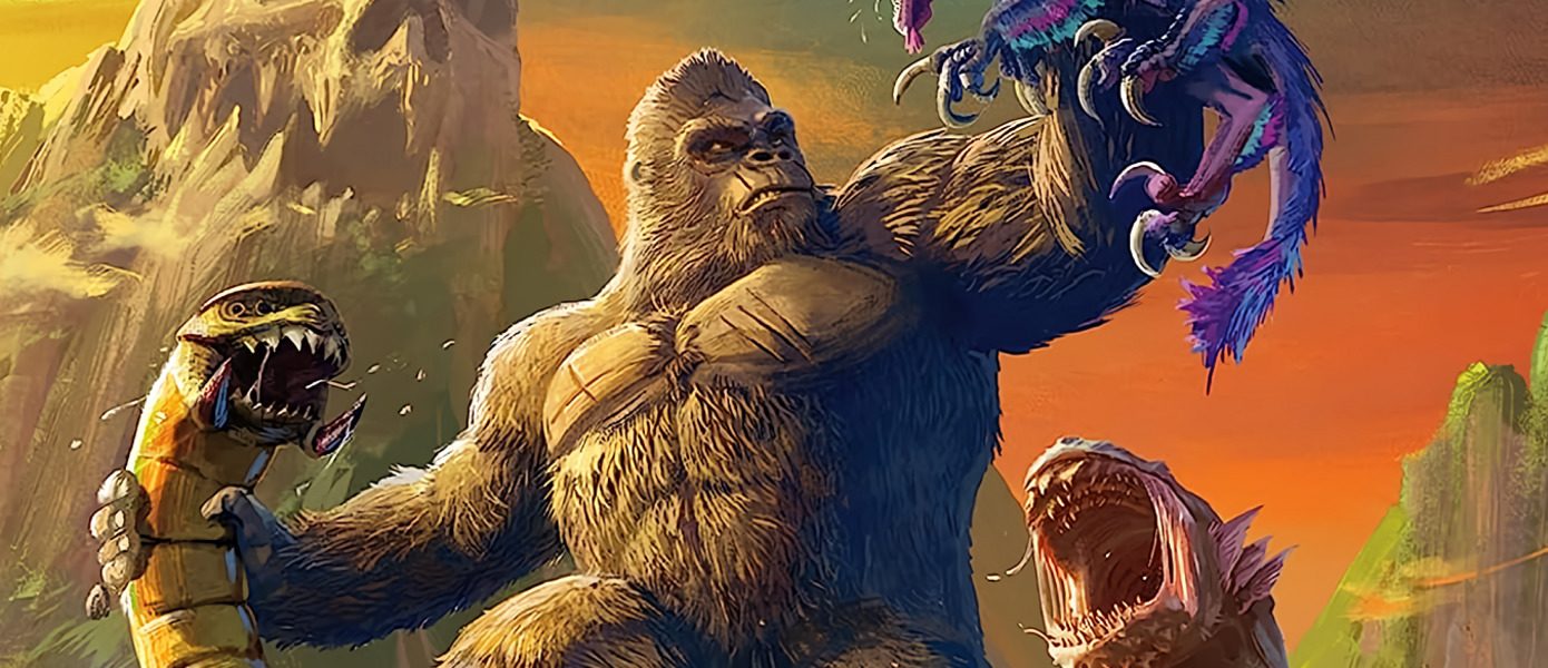 В сеть утекли скриншоты и обложка Skull Island: Rise of Kong - новой консольной игры про Кинг-Конга