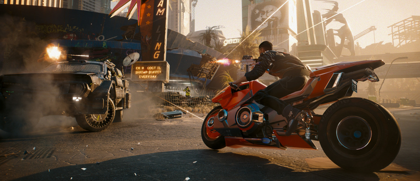 Много экшена и оружия: CD Projekt RED показала эффектную нарезку по Cyberpunk 2077 с патчем 2.0