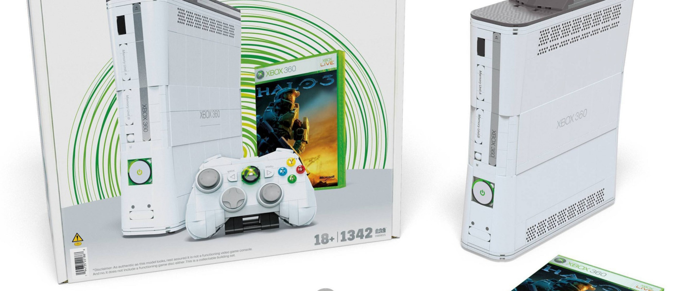 Анонсирован конструктор MEGA со сборной моделью легендарной консоли Xbox 360