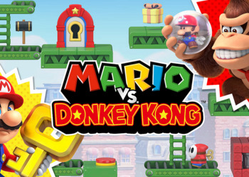 Найти игрушки: Анонсирован ремейк Mario vs. Donkey Kong - выходит 16 февраля