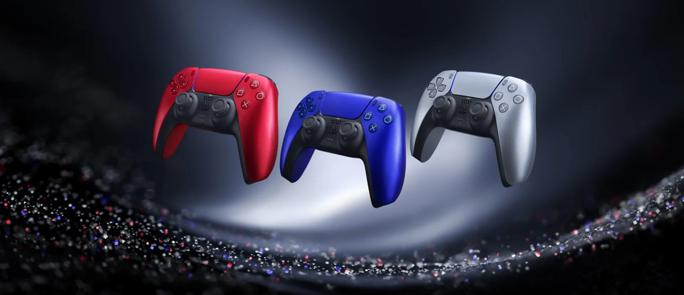 Sony представила металлические расцветки накладок для PlayStation 5 и контроллеров DualSense