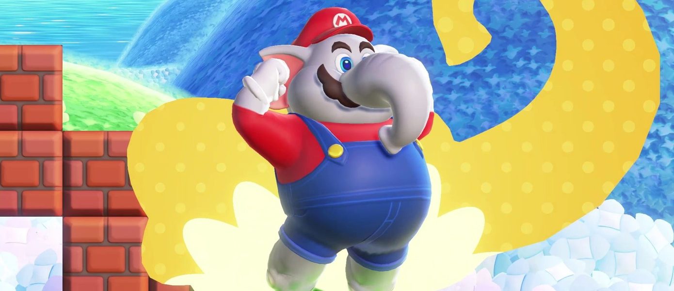 Принцесса Пич превратилась в слониху — Боузер отреагировал: Милые рекламные ролики Super Mario Bros. Wonder
