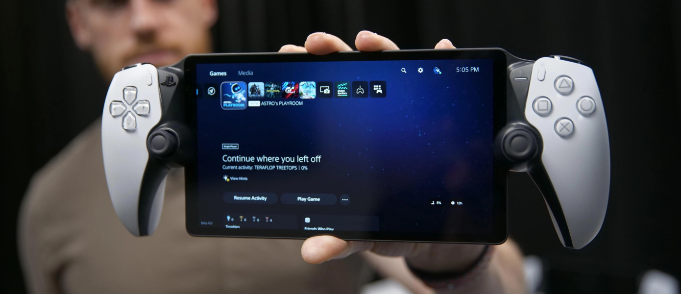 Интерфейс портативной PlayStation Portal показали на видео