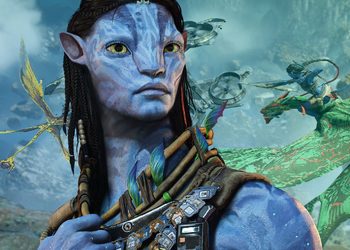 Использование лука и штурмовой винтовки в видео боевой системы Avatar: Frontiers of Pandora