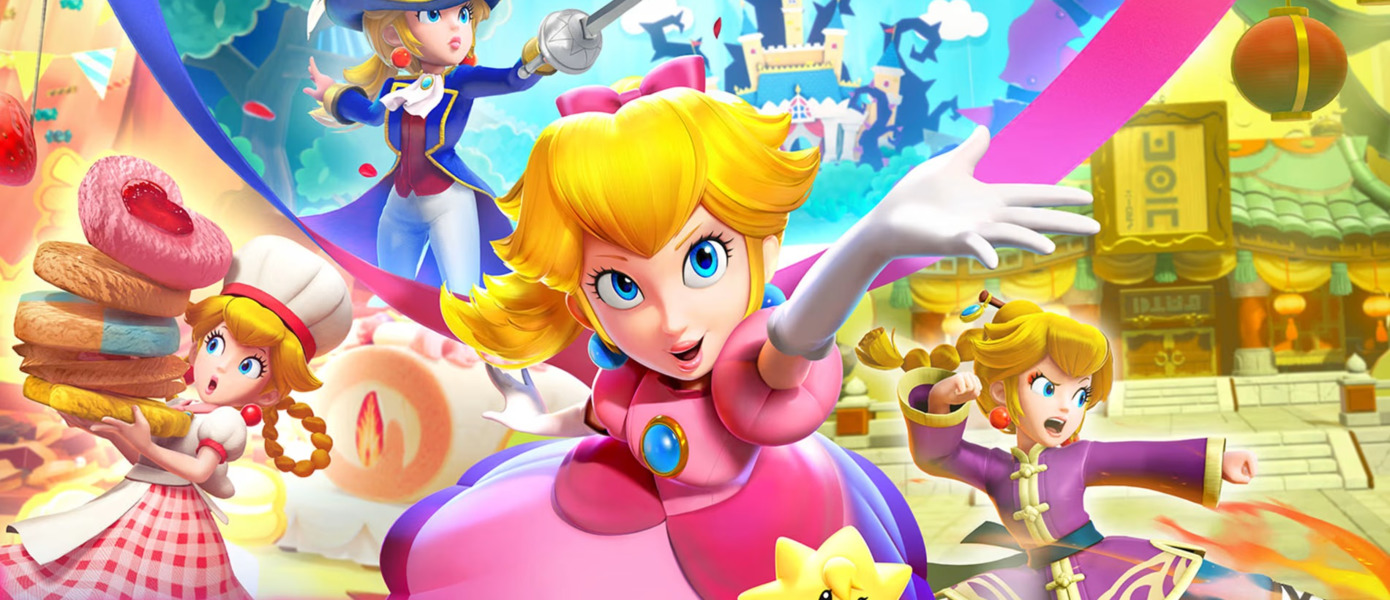 Фигуристка, воришка, русалка: Новый трейлер Princess Peach Showtime! раскрыл еще больше трансформаций Пич