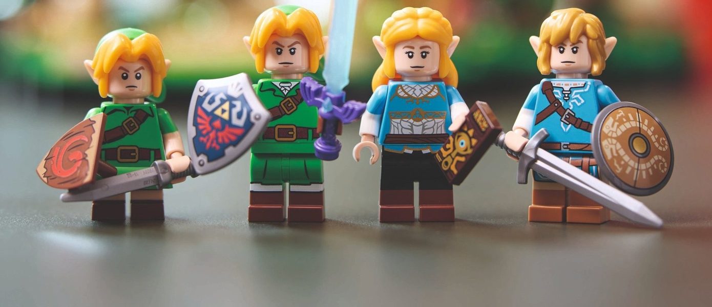 LEGO выпустит набор по The Legend of Zelda с Линком и деревом Деку