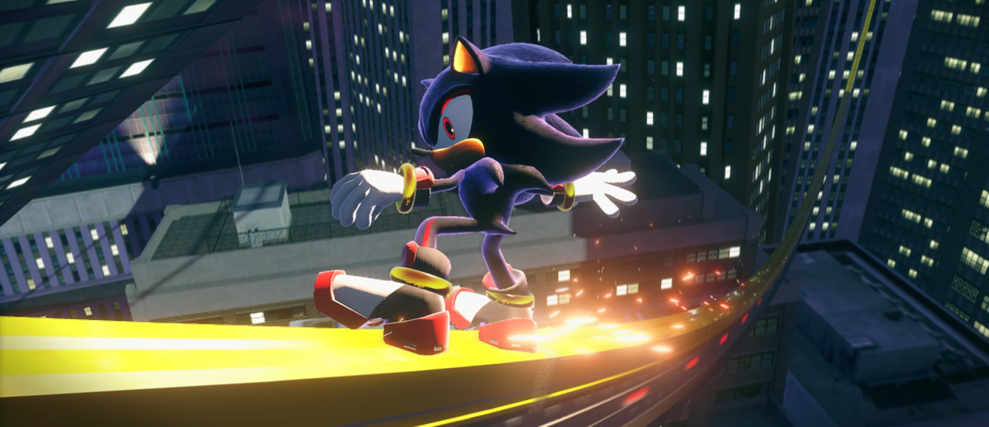 Битва с Биолизардом и прохождение за Шэдоу: 10 минут Sonic X Shadow Generations