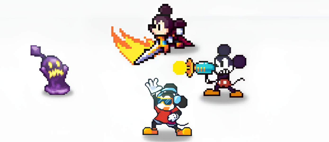 Микки Маус против программы: Анонсирована Disney Pixel RPG
