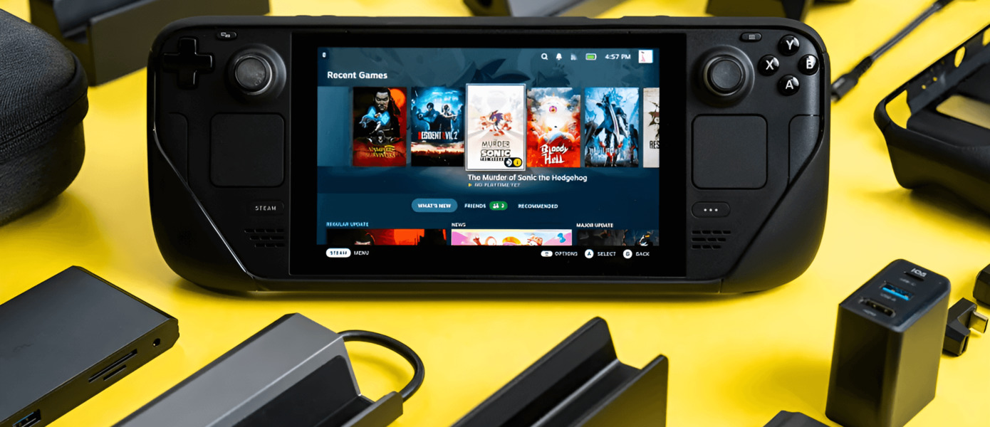 IDC: Valve продала примерно 4 миллиона портативных ПК Steam Deck за три года