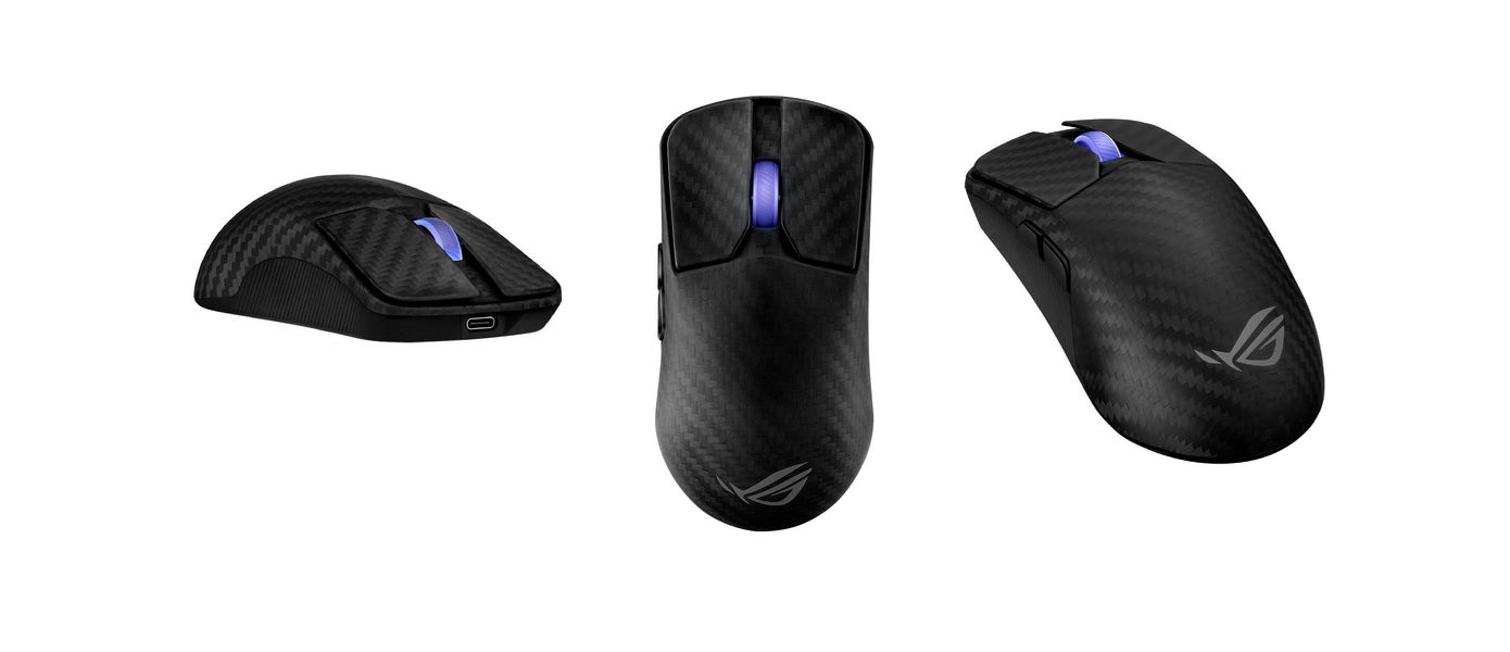 Премиальный карбоновый цветок: Обзор мышки ASUS ROG Harpe Ace Extreme