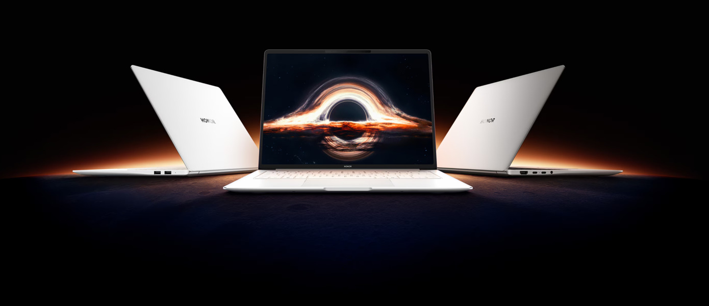 HONOR MagicBook Pro 14 с флагманским процессором Intel Ultra 9 и рекордной емкостью аккумулятора поступил в продажу