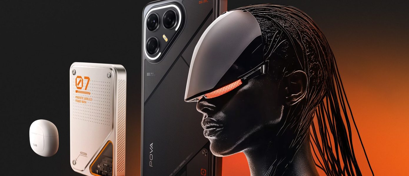 TECNO представила серию смартфонов POVA 7 — новые технологии, дизайн и ИИ-функции