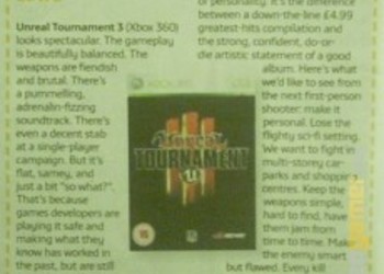 LOL:TheLondonPaper сделала обзор UnrealTournament 3 для..Xbox360
