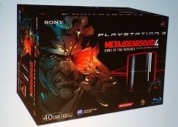 Фото коробки европейского MGS 4 PS3 бандла
