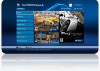 Первые скриншоты Playstation Store для PSP