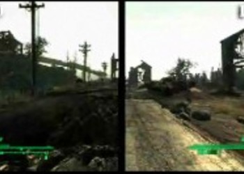 Видео: сравнение консольных версий Fallout 3.
