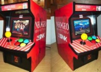 Самый маленький аркадный автомат Neo Geo