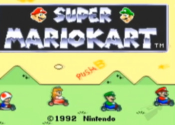 Super Mario Kart для Virtual Console - Европейский трейлер