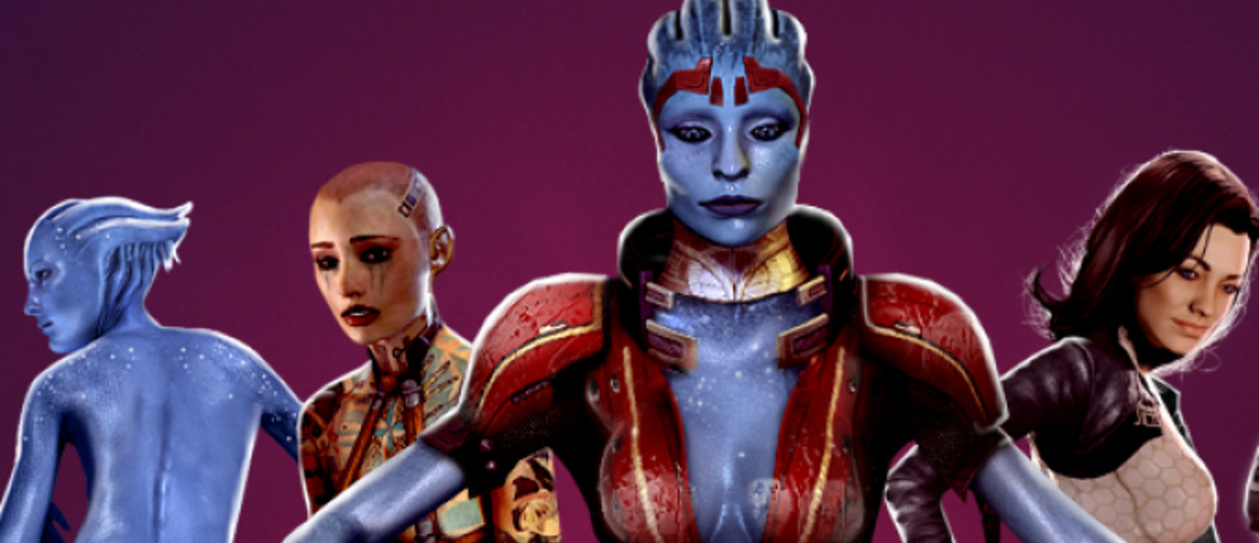 Горячие арты Mass Effect 3