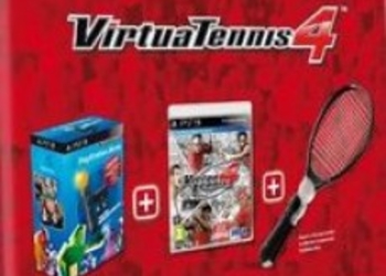 Бандл PS3 Move Virtua Tennis 4