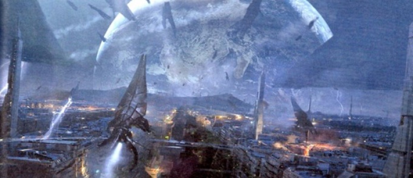 Новый арт Mass Effect 3 от Патрика Гаррета