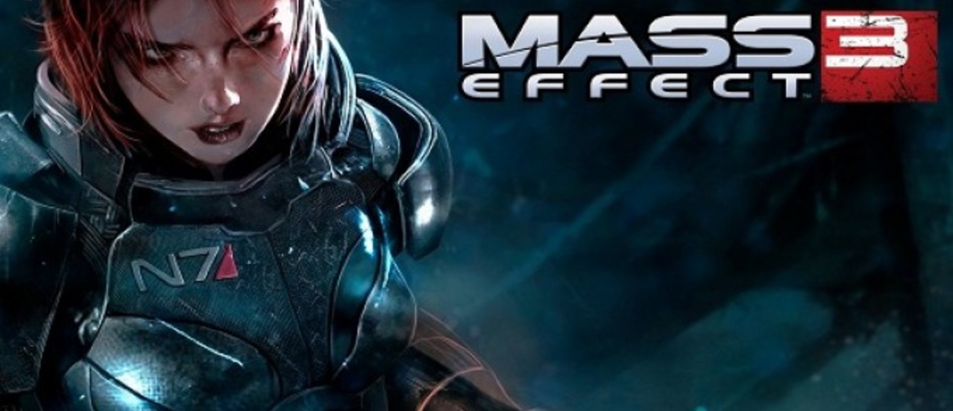 Mass Effect 3 - Новый арт Шепарда (женского персонажа)