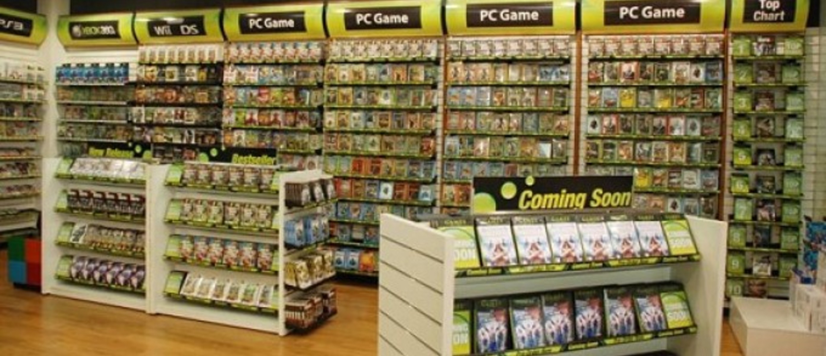Game on gaming store