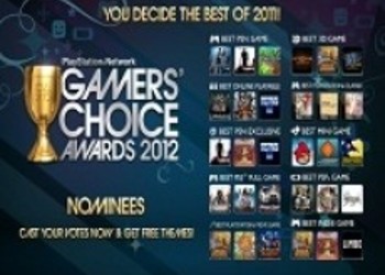 Победители PSN Gamers’ Choice Awards 2012