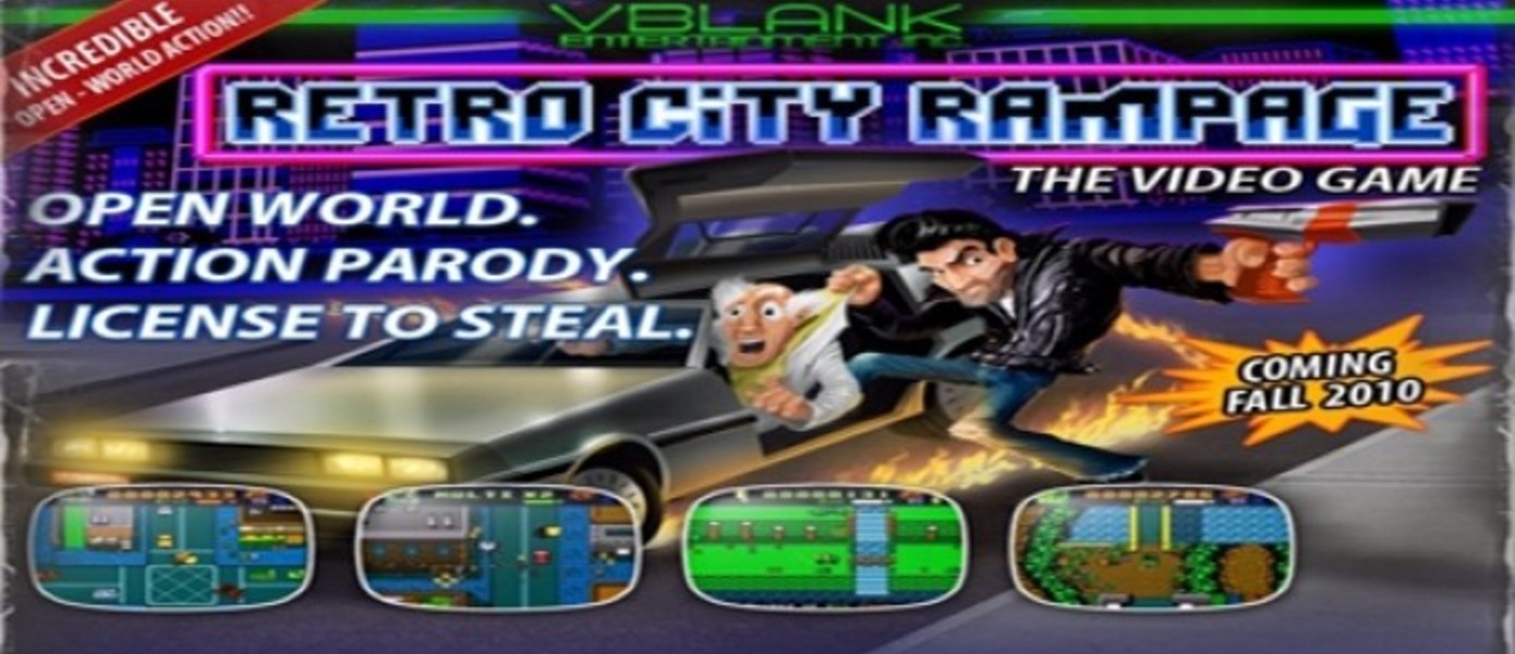 В Retro City Rampage будет возможность кросс-платформенной игры между PS3 и PS Vita