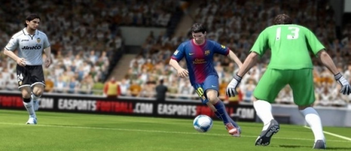 FIFA 13 остается на вершине британского чарта