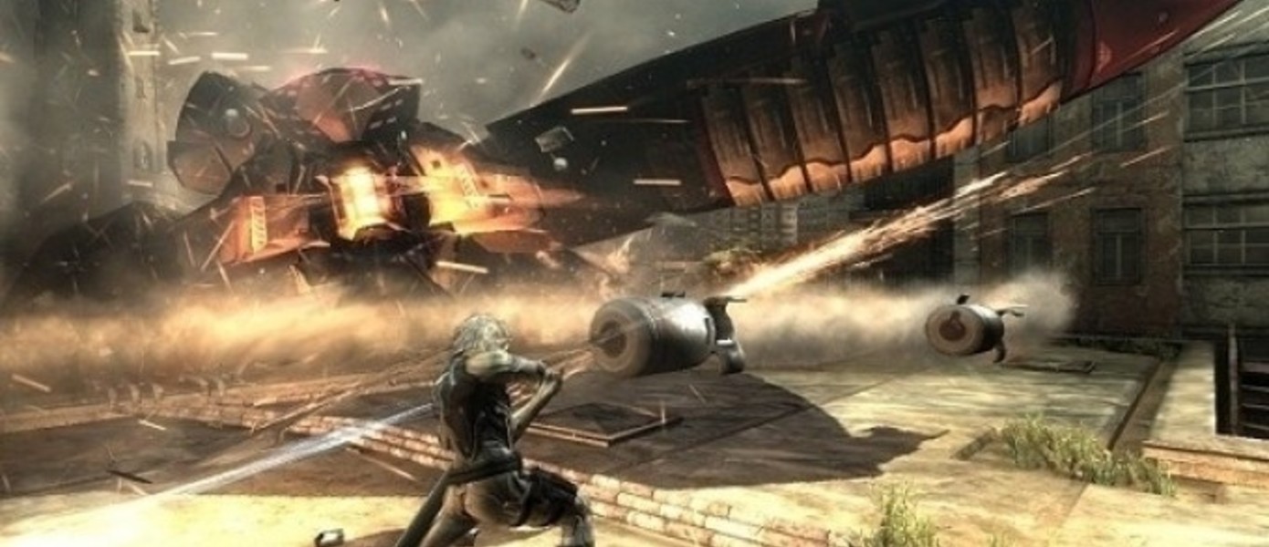 Бокс-арт Metal Gear Rising: Revengeance для Северной Америки