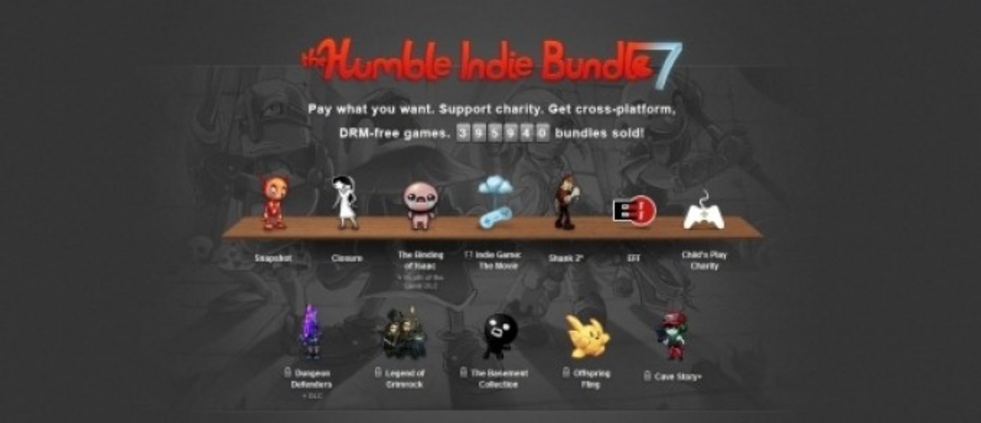 Опубликованы результаты Humble Indie Bundle 7