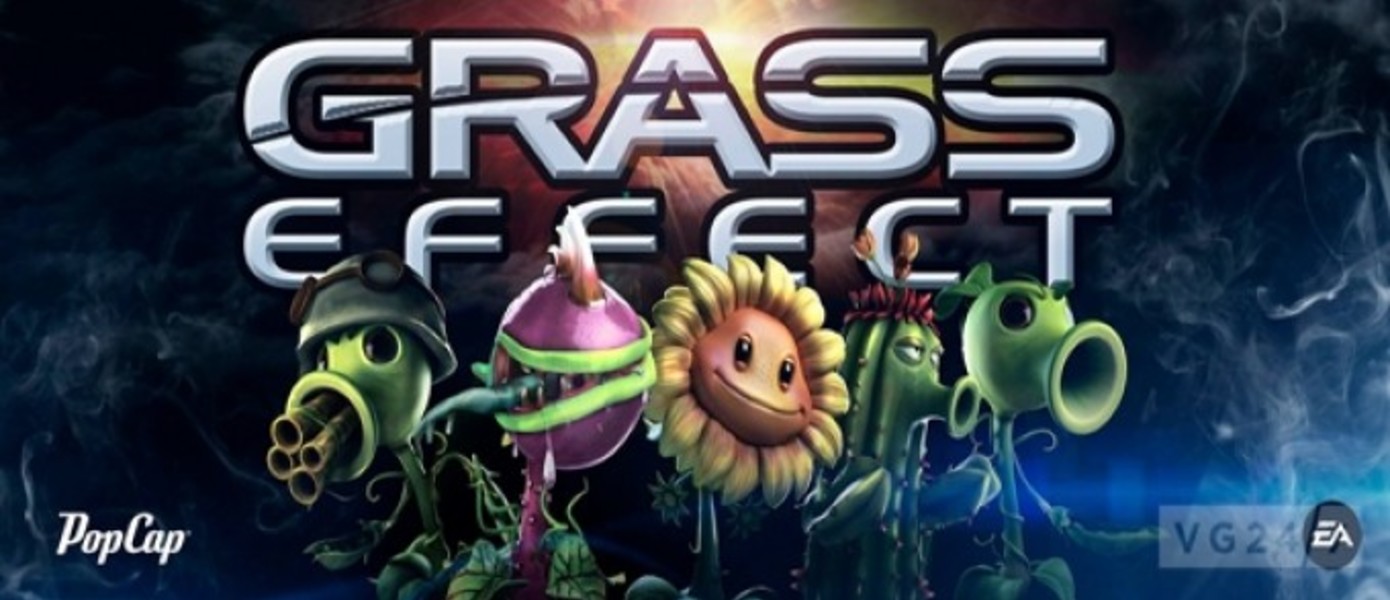 PopCap тизерит кроссовер Plants vs Zombies с “Grass Effect” и “Dead Face”