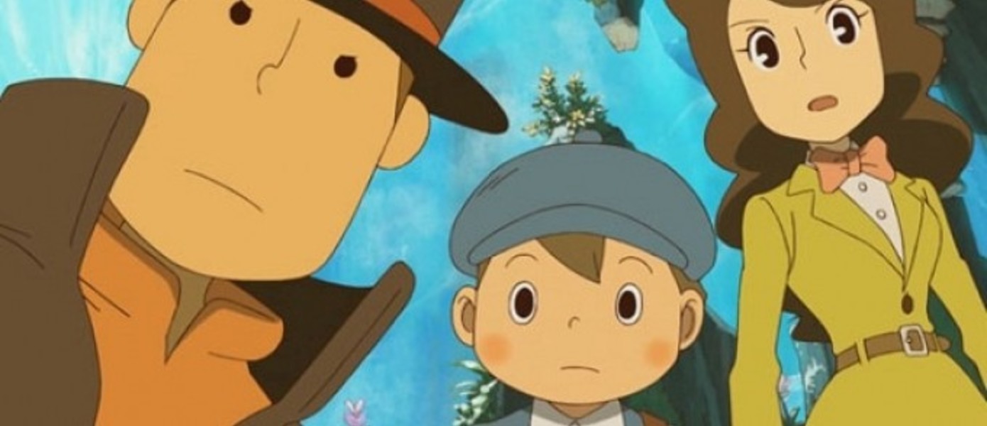 Игра Professor Layton and the Azran Legacies появится в Европе 8 ноября