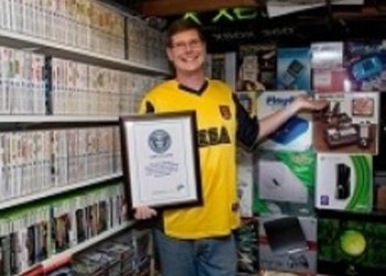 Американец установил новый рекорд Гиннеса, благодаря своей коллекции игр, насчитывающих 11,000 различных тайтлов