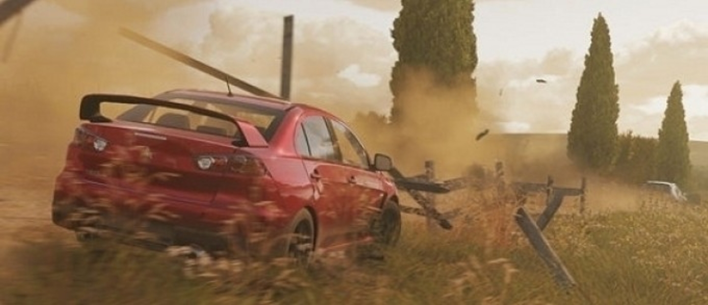Дождь в Forza Horizon 2